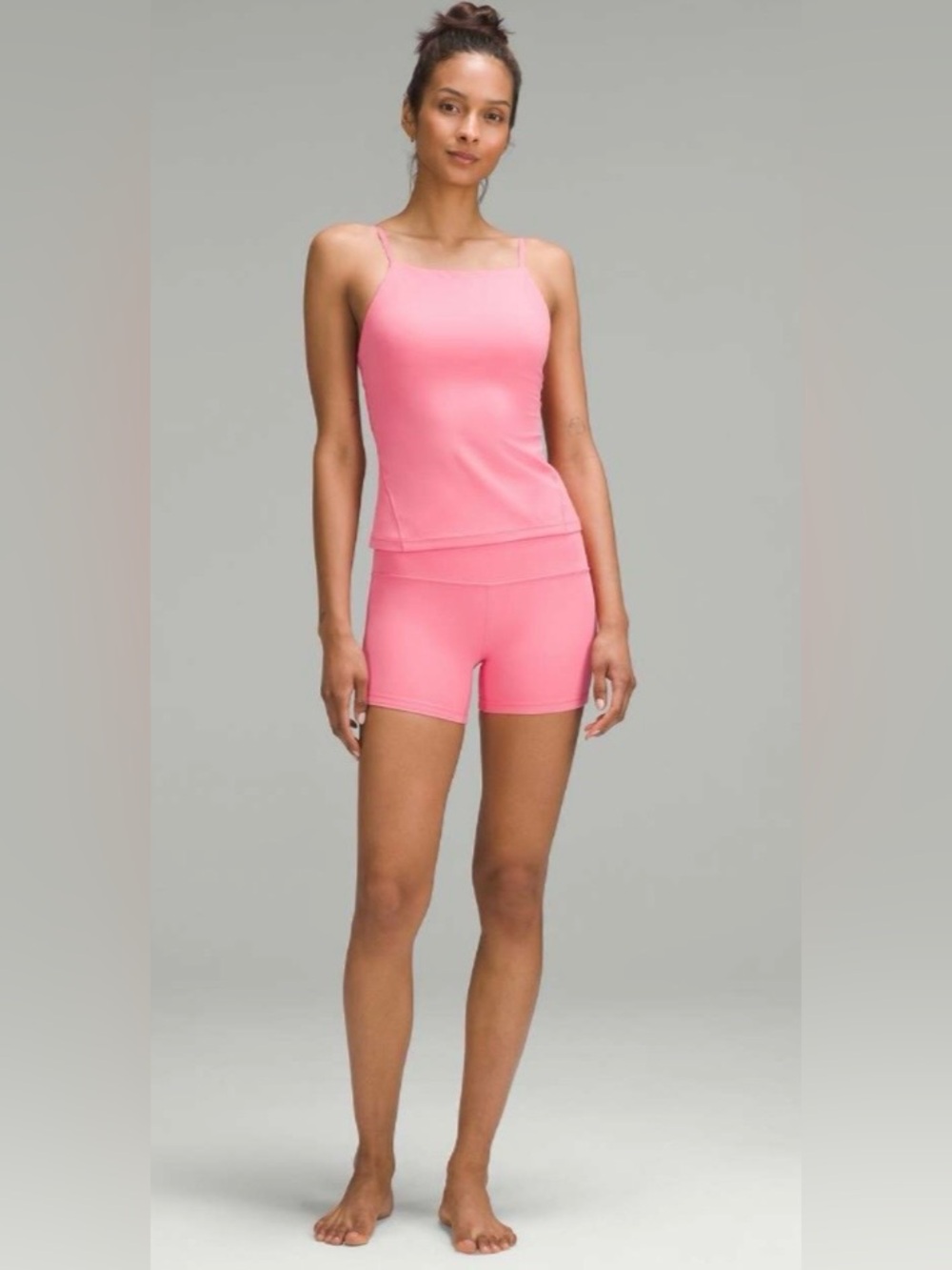 Lululemon NWT Align High Neck Cami Tank Top Sakura Pink Size 14
